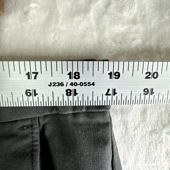Dockers Men's Pants 38x32 Gray Chino Trouser Classic Fit Straight Leg *FLAW* - Picture 12 of 14